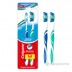 Купить Зубная щетка Colgate тройное действие 1+1