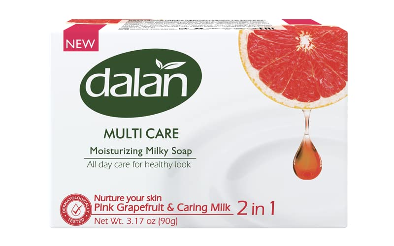 Dalan Multi Care Увлажняющее Молочное мыло Розовый Грейпфрут и Молоко