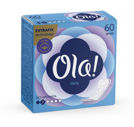 Ола / Ola daily - Прокладки ежедневные без аромата 52 шт