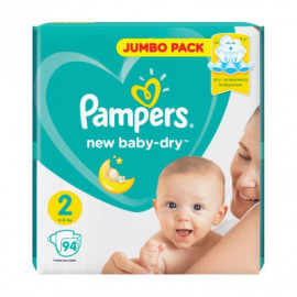 Подгузники Pampers new baby dry