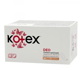 KOTEX Прокладки ежедневные Deo Normal №56 ароматизированные