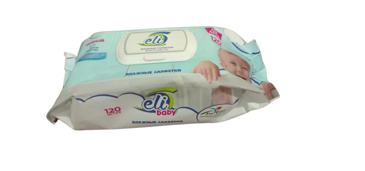 Влажные салфетки ELI Baby 120шт