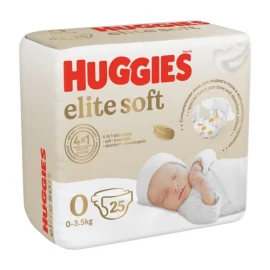 Подгузники Huggies Elite Soft 0+ Размеры