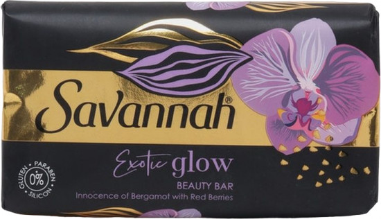 Туалетное мыло Savannah Exotic Glow 150гр