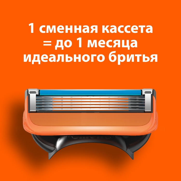 Gillette Fusion 5 сменная кассета 1шт