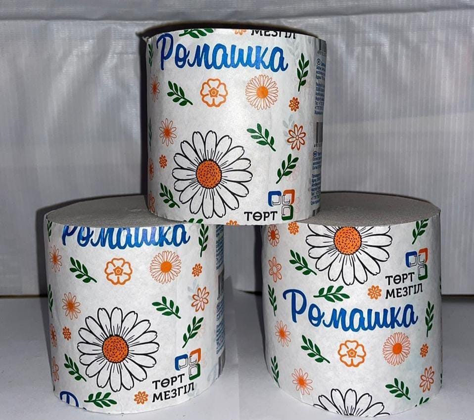 Ромашка туалетная бумага 24шт